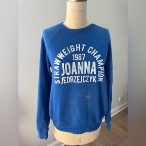Joanna Jedrzejczyk sweatshirt straw weight Champion size XS
